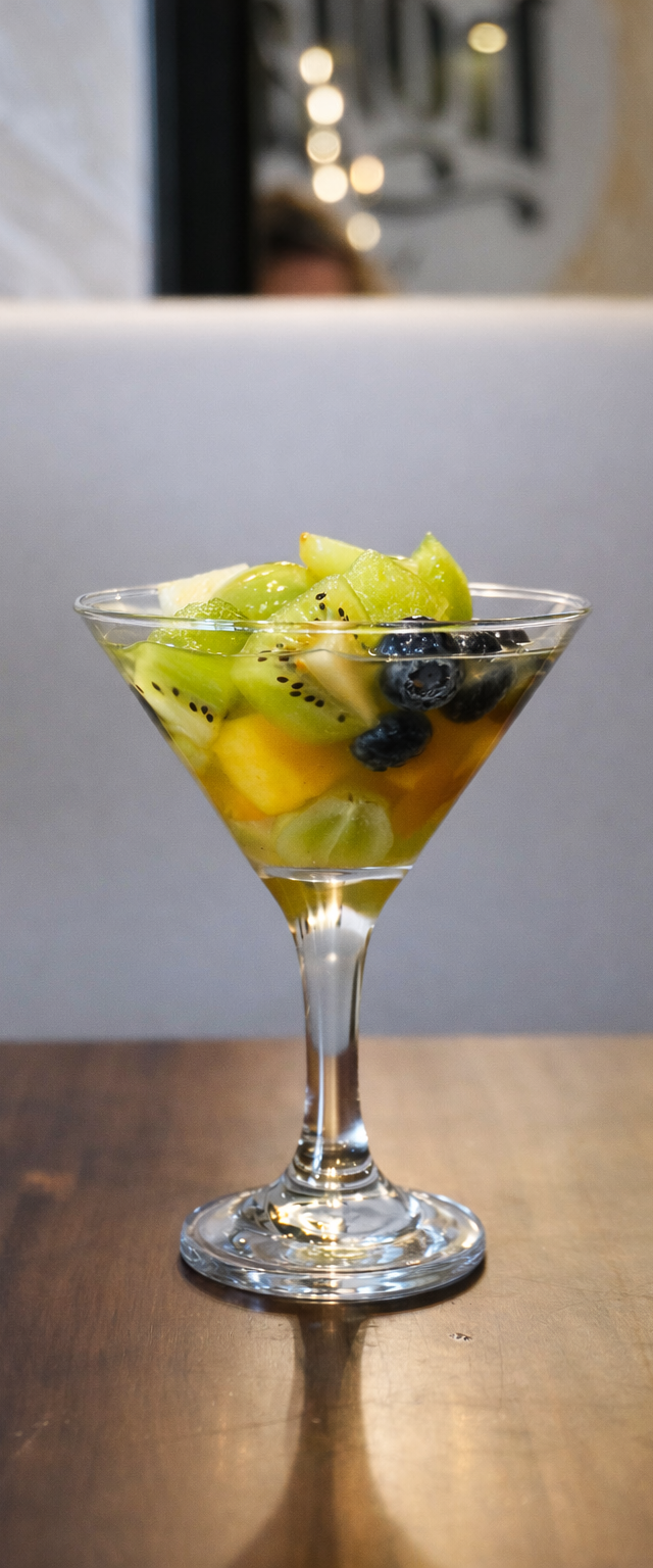 ENSALADA DE FRUTA AL AROMA DE MOJITO